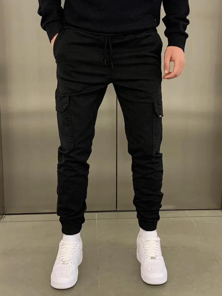Novaya | Relaxed Fit Cargo Trousers