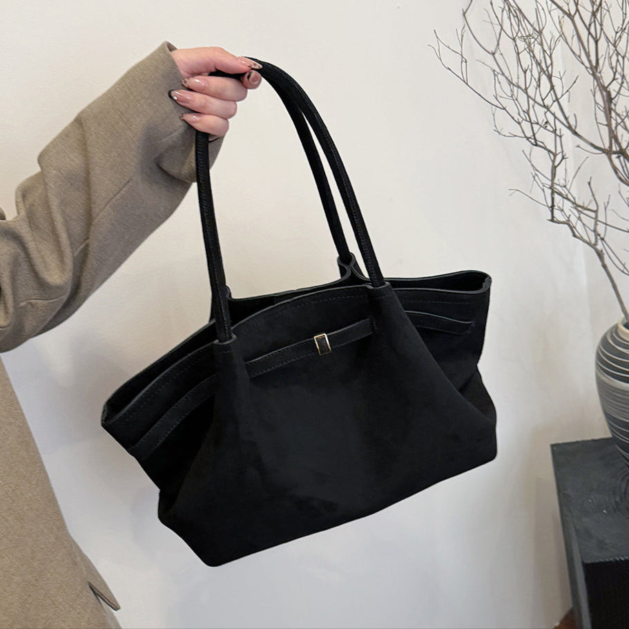 Novaya | Eleanor Suede Bag