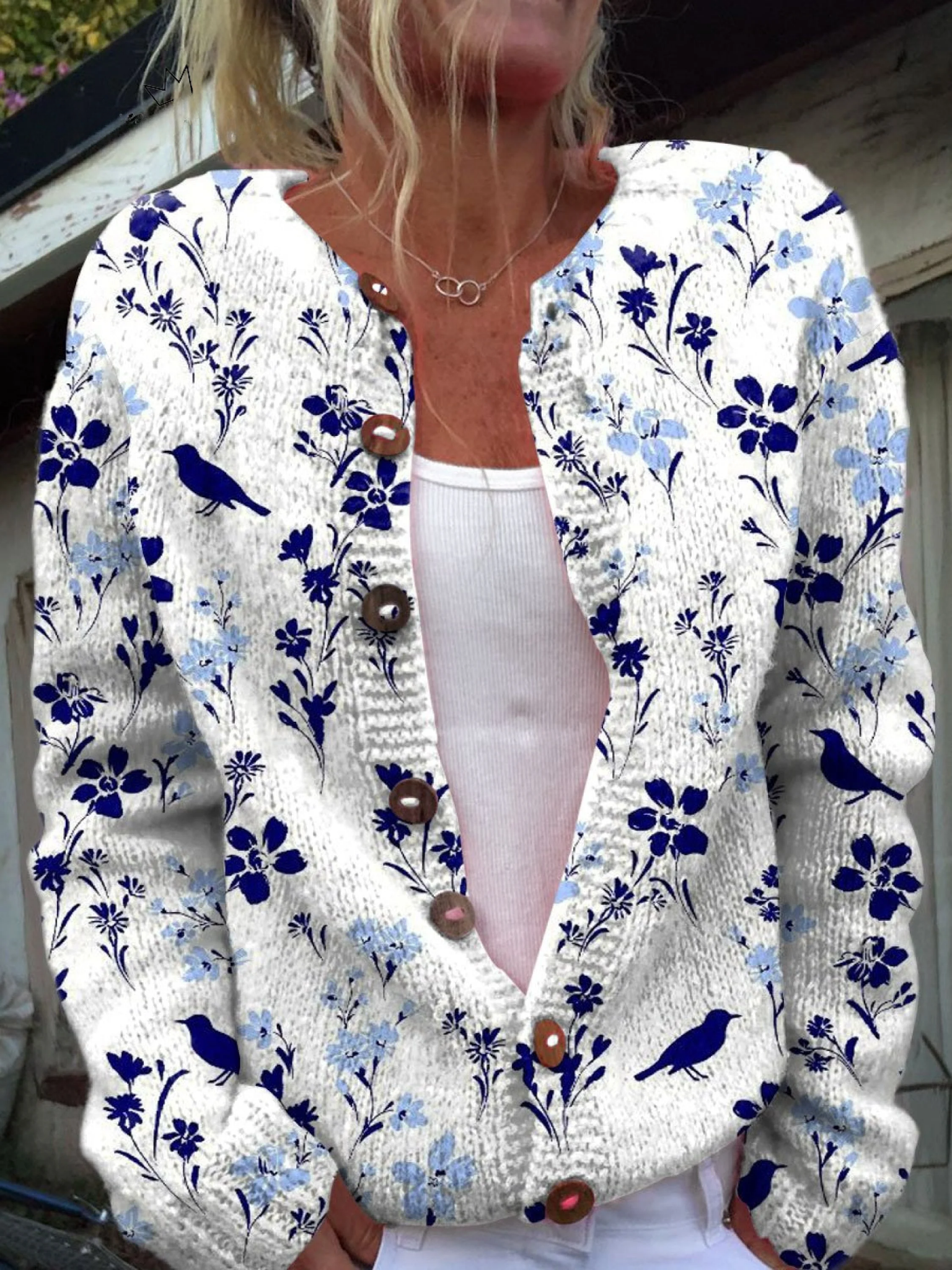 Vintage Flower Cardigan