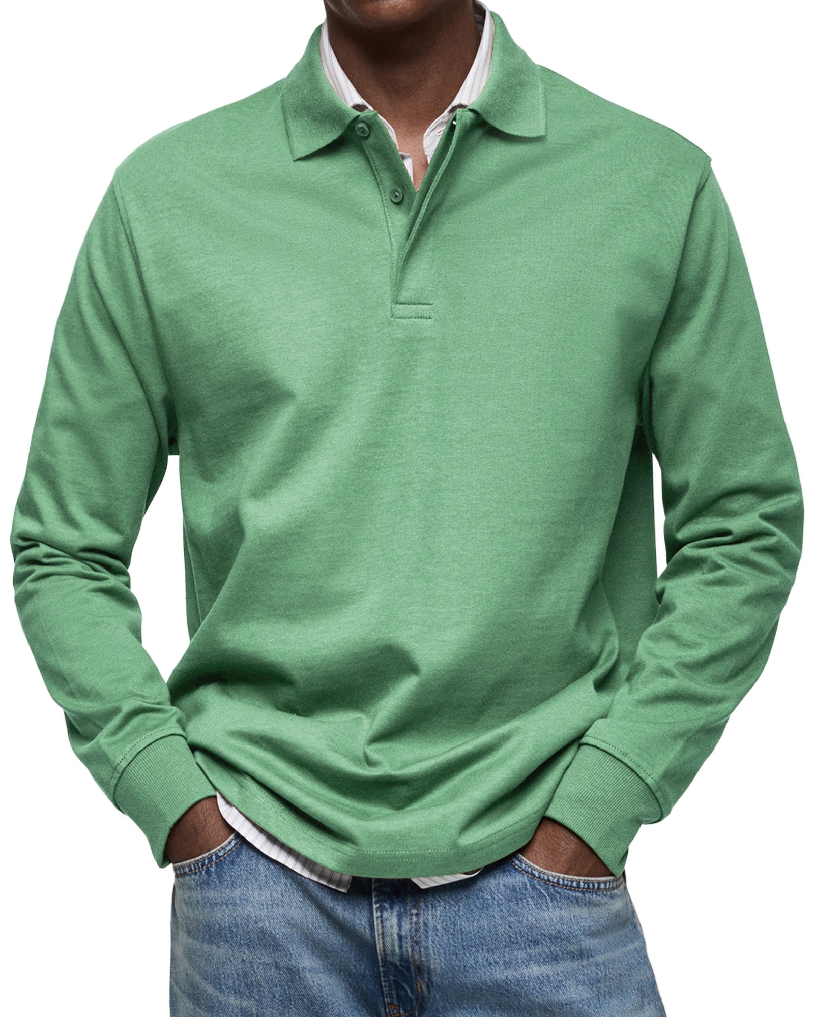 Novaya | Marcus Long Sleeve Polo