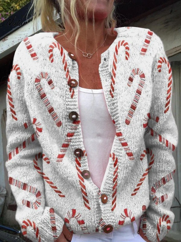 Candy Cane Cardigan