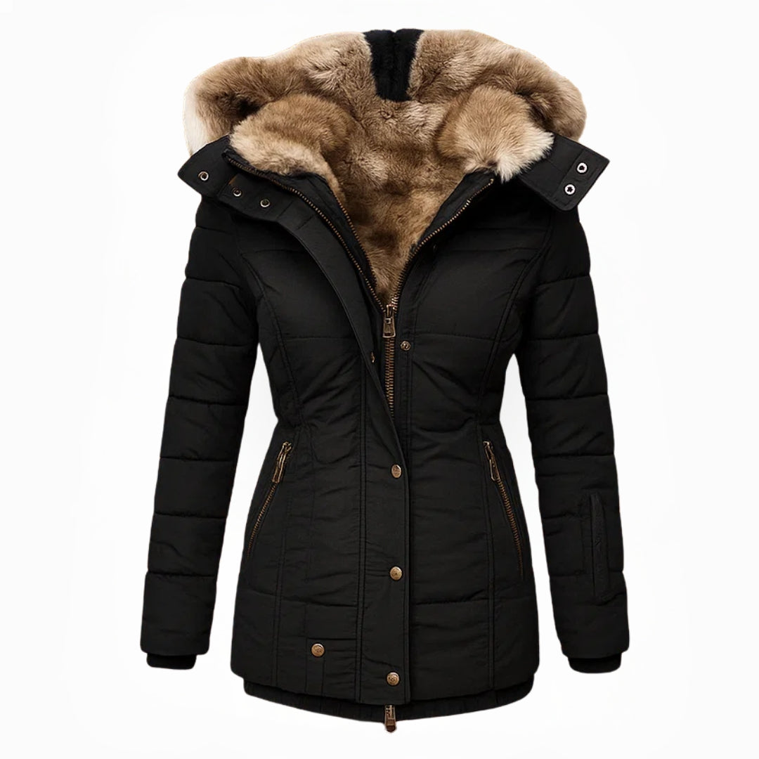 Aniek | Warm Winter Coat with Soft Fur Lining