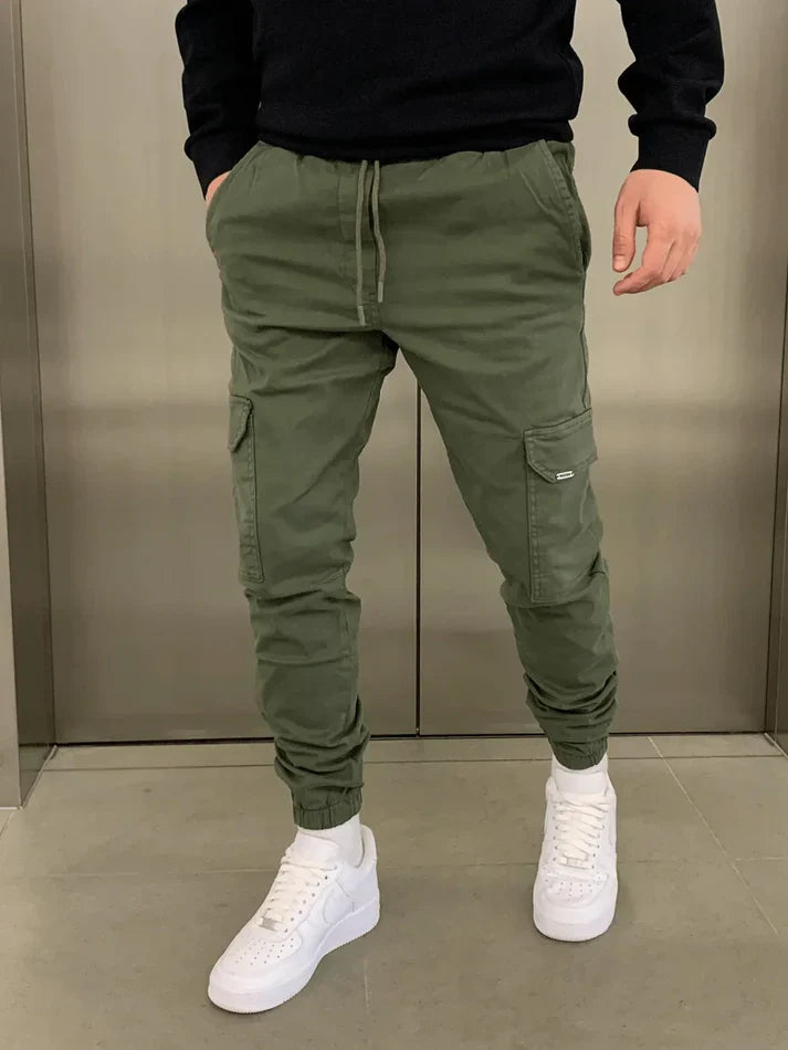 Novaya | Relaxed Fit Cargo Trousers