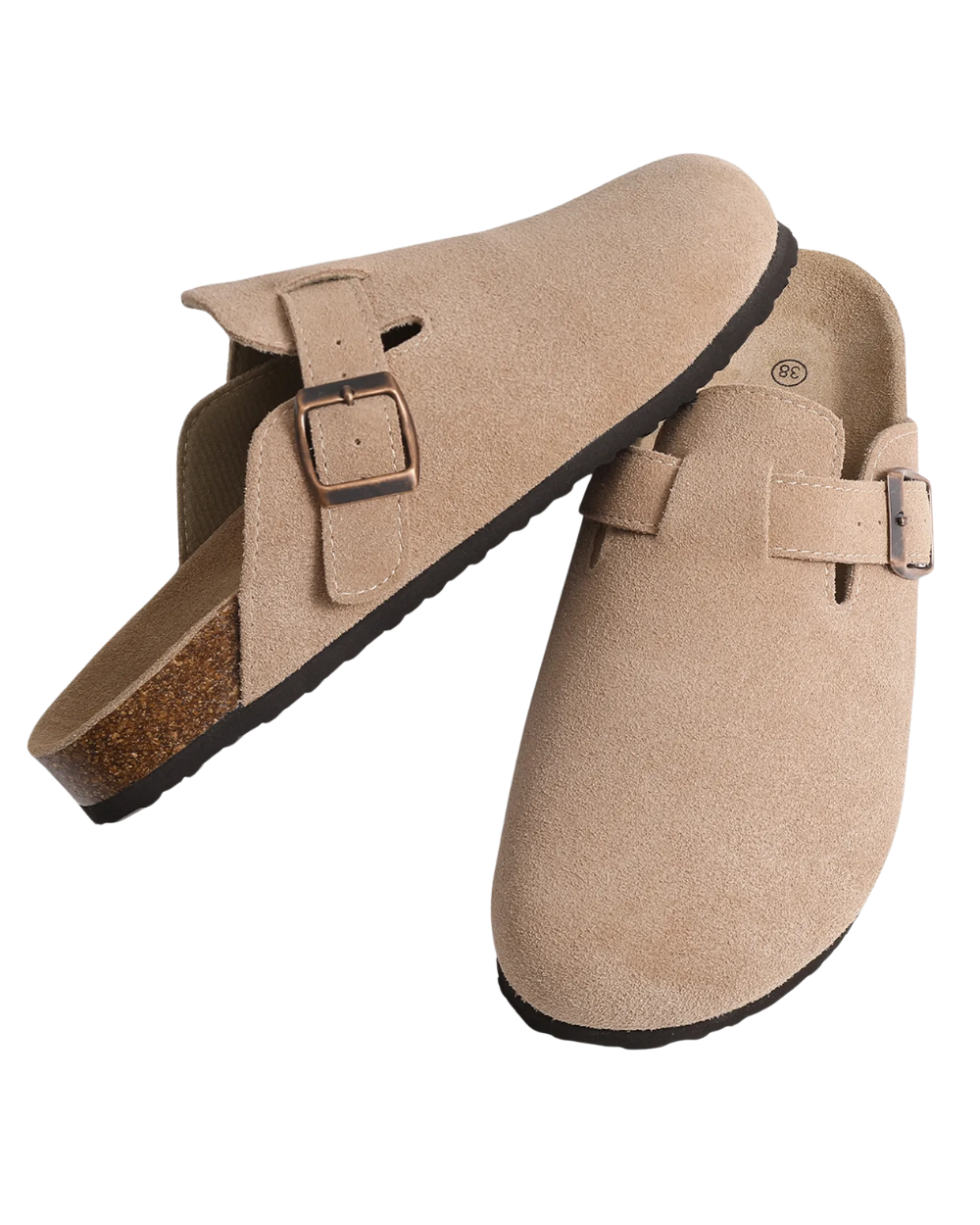 Novaya | Oxford Suede Clogs