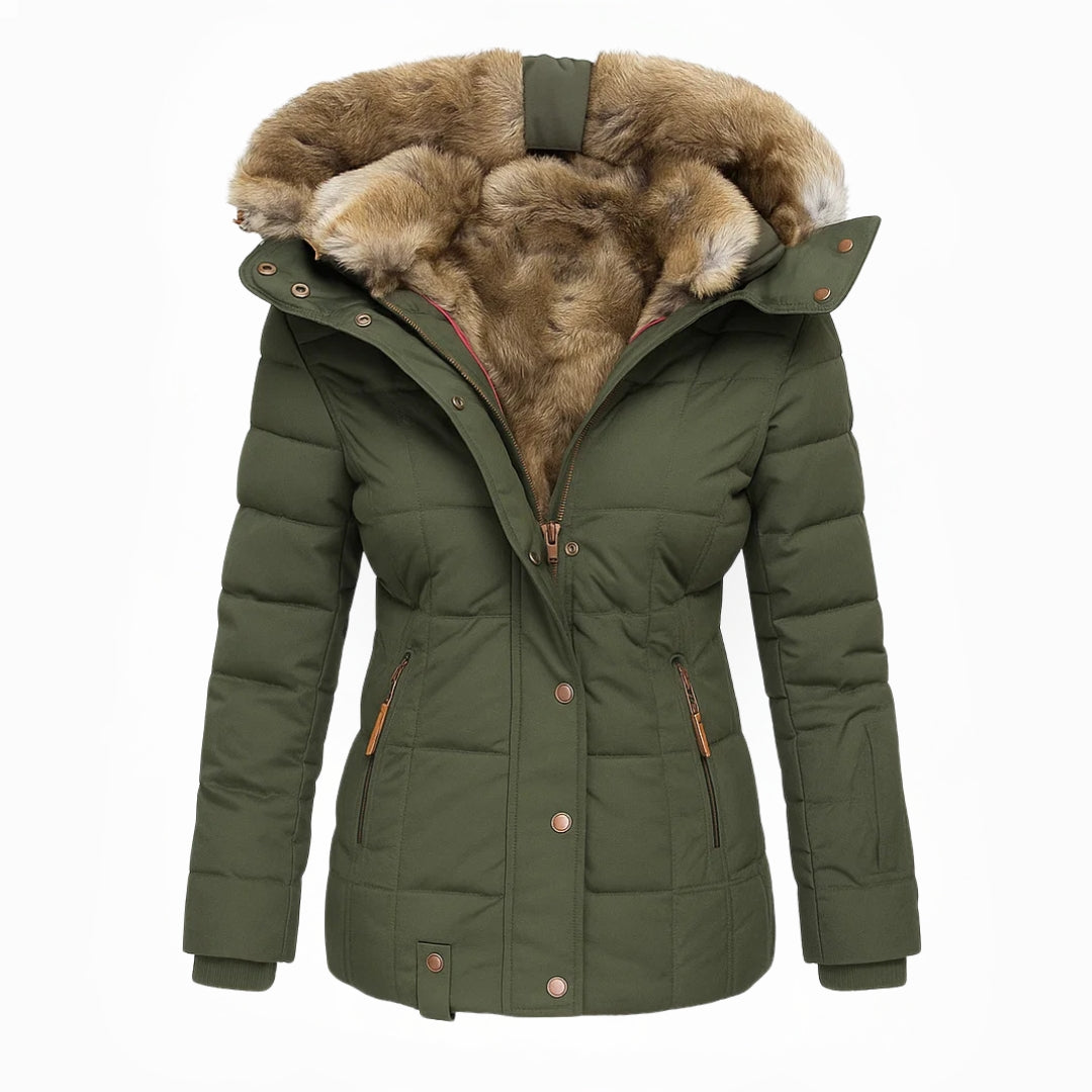 Aniek | Warm Winter Coat with Soft Fur Lining