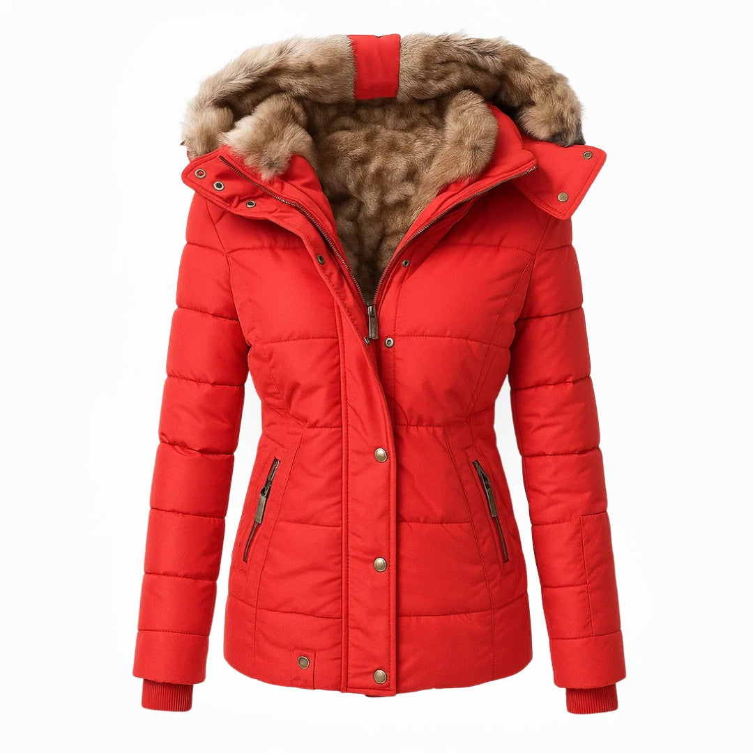 Aniek | Warm Winter Coat with Soft Fur Lining