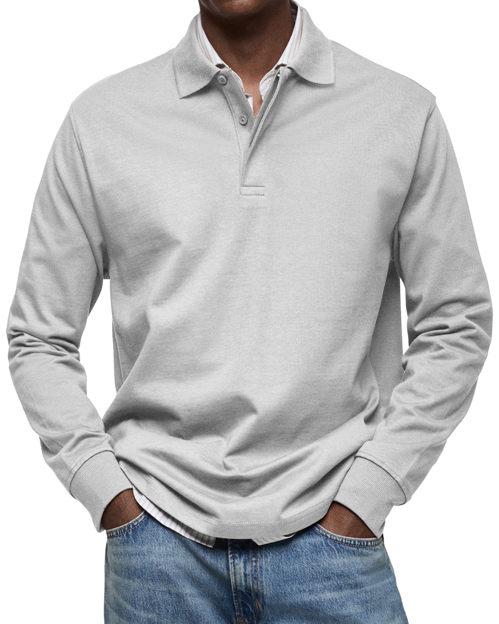 Novaya | Marcus Long Sleeve Polo