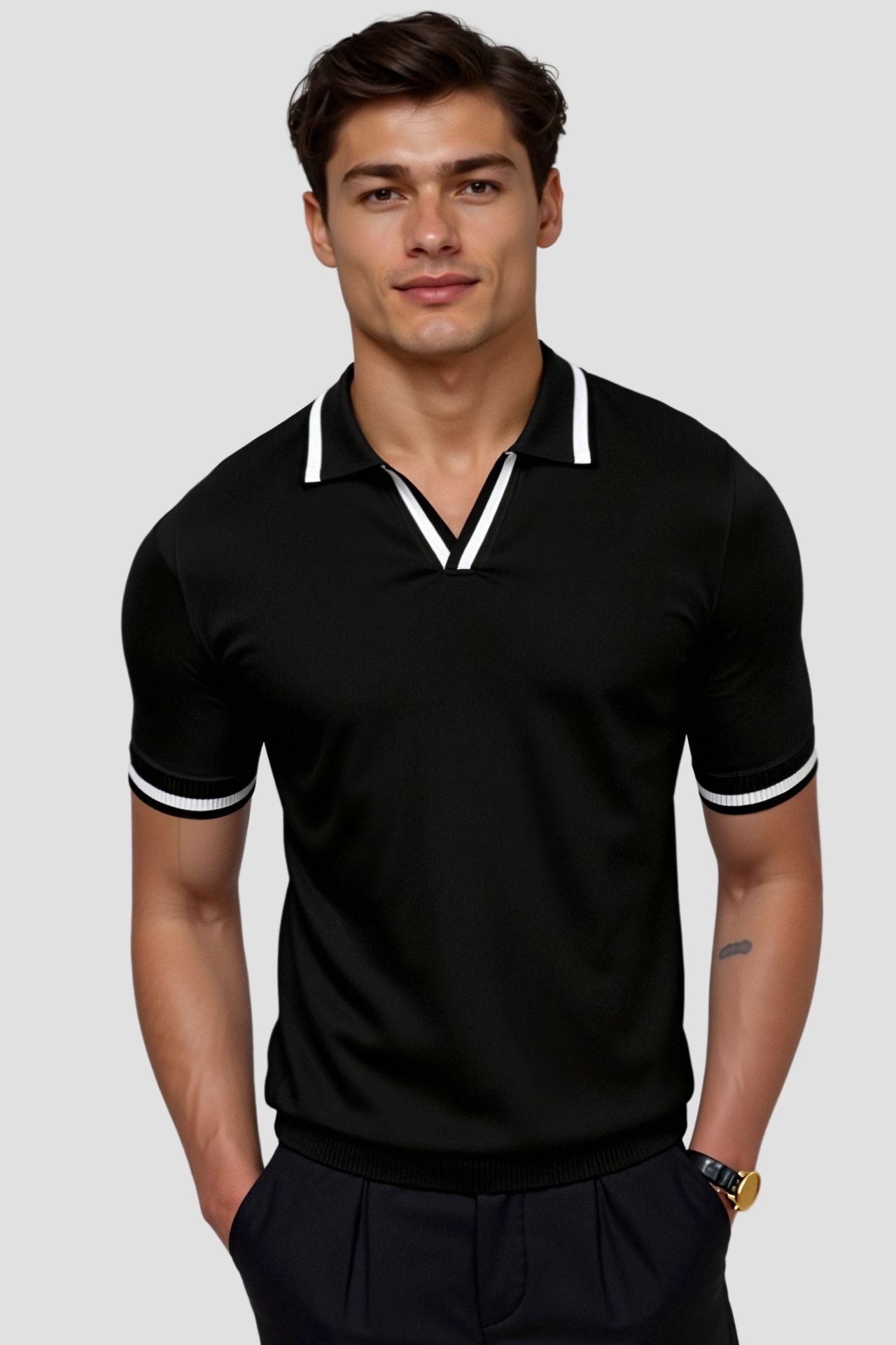 Novaya | Contrast Polo
