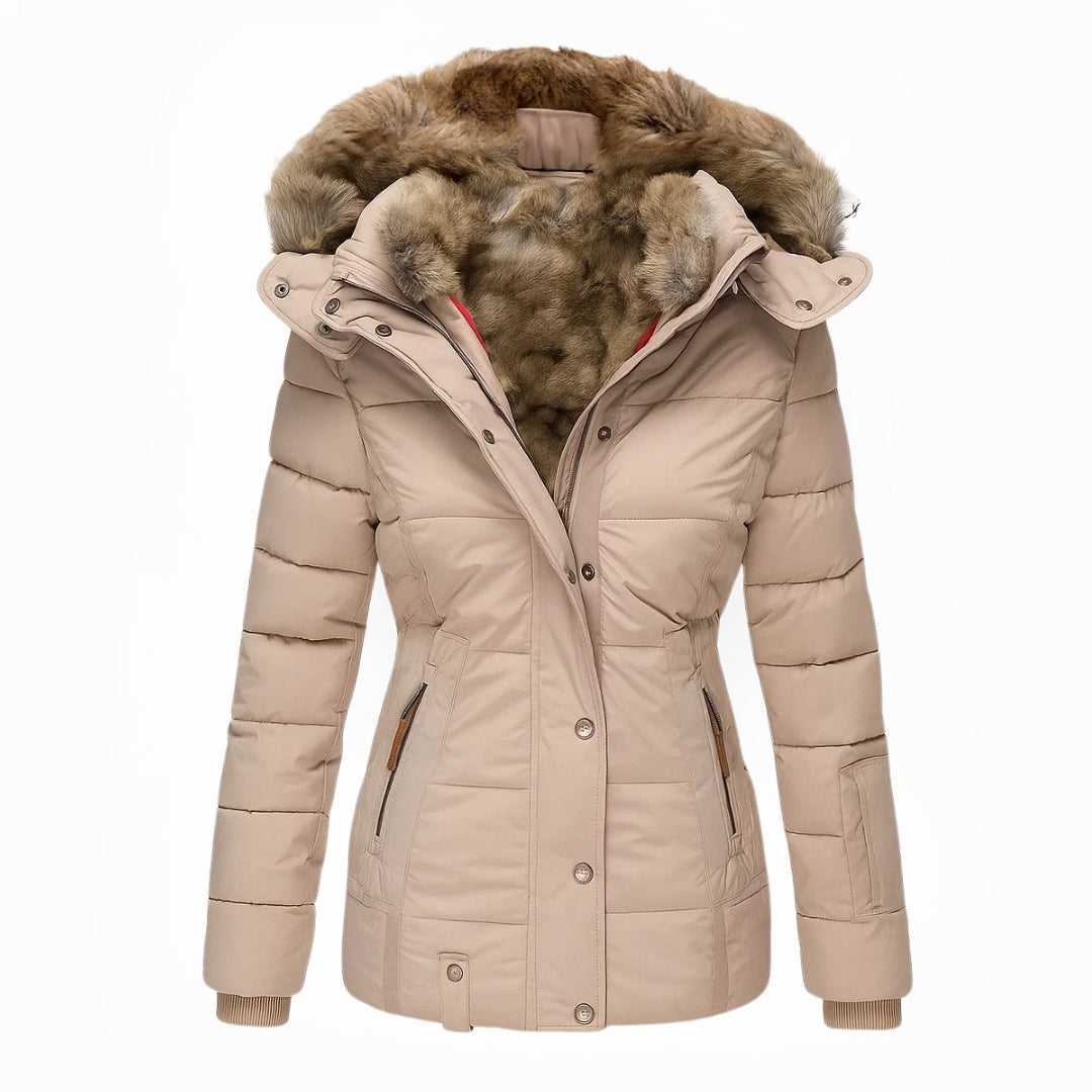Aniek | Warm Winter Coat with Soft Fur Lining
