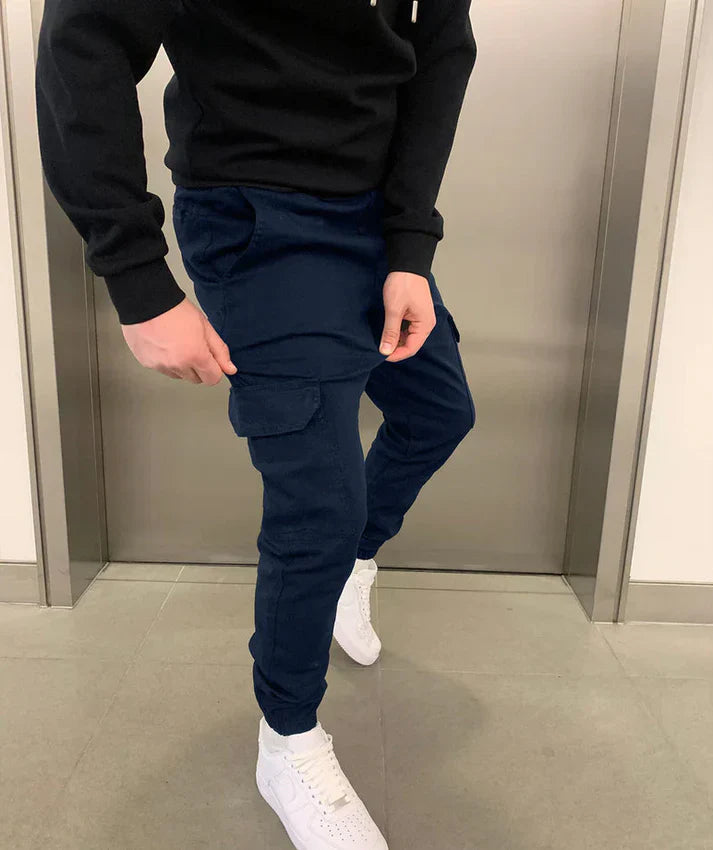 Novaya | Relaxed Fit Cargo Trousers
