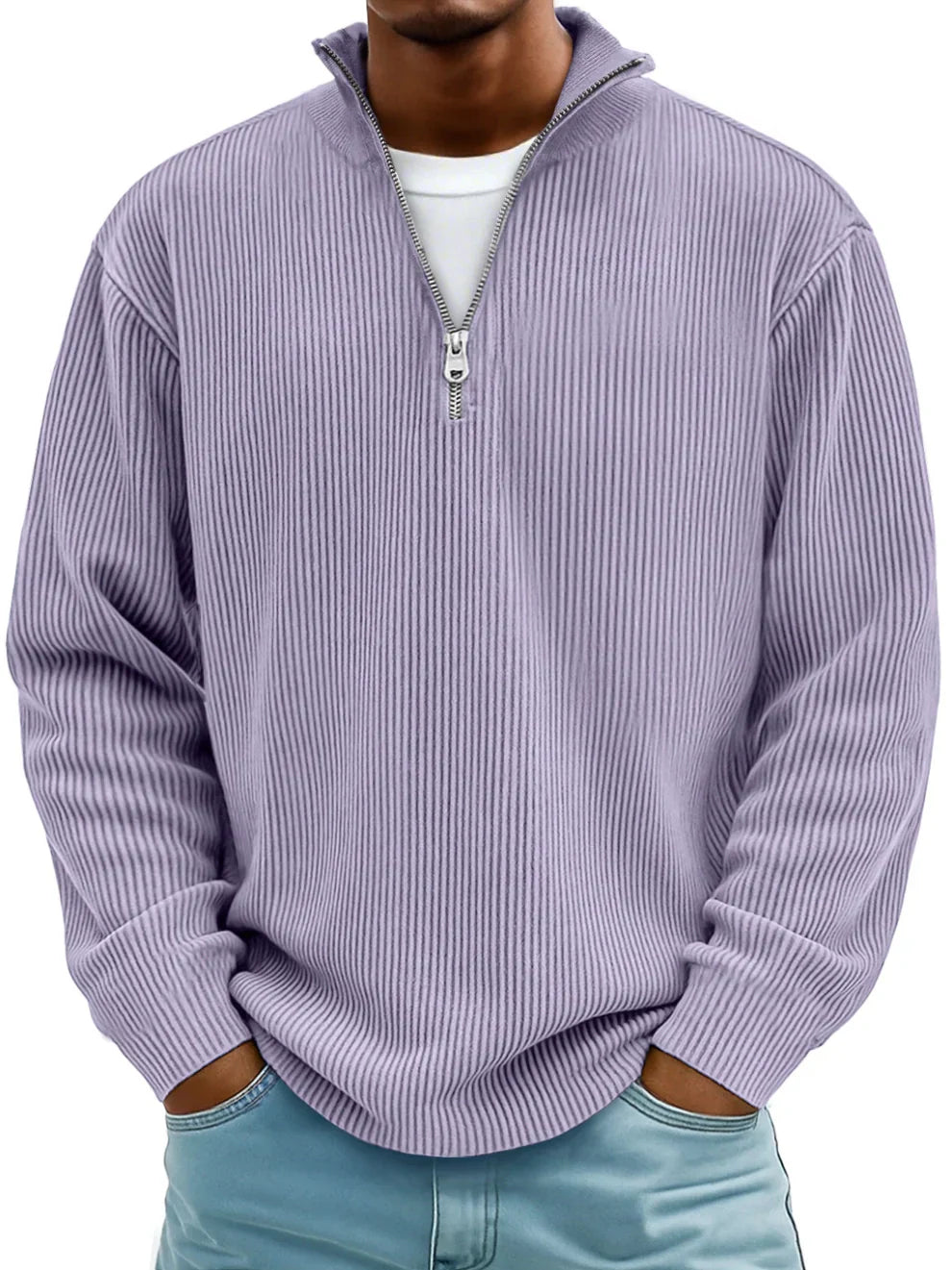 Novaya | Oliver Half-Zip Sweater