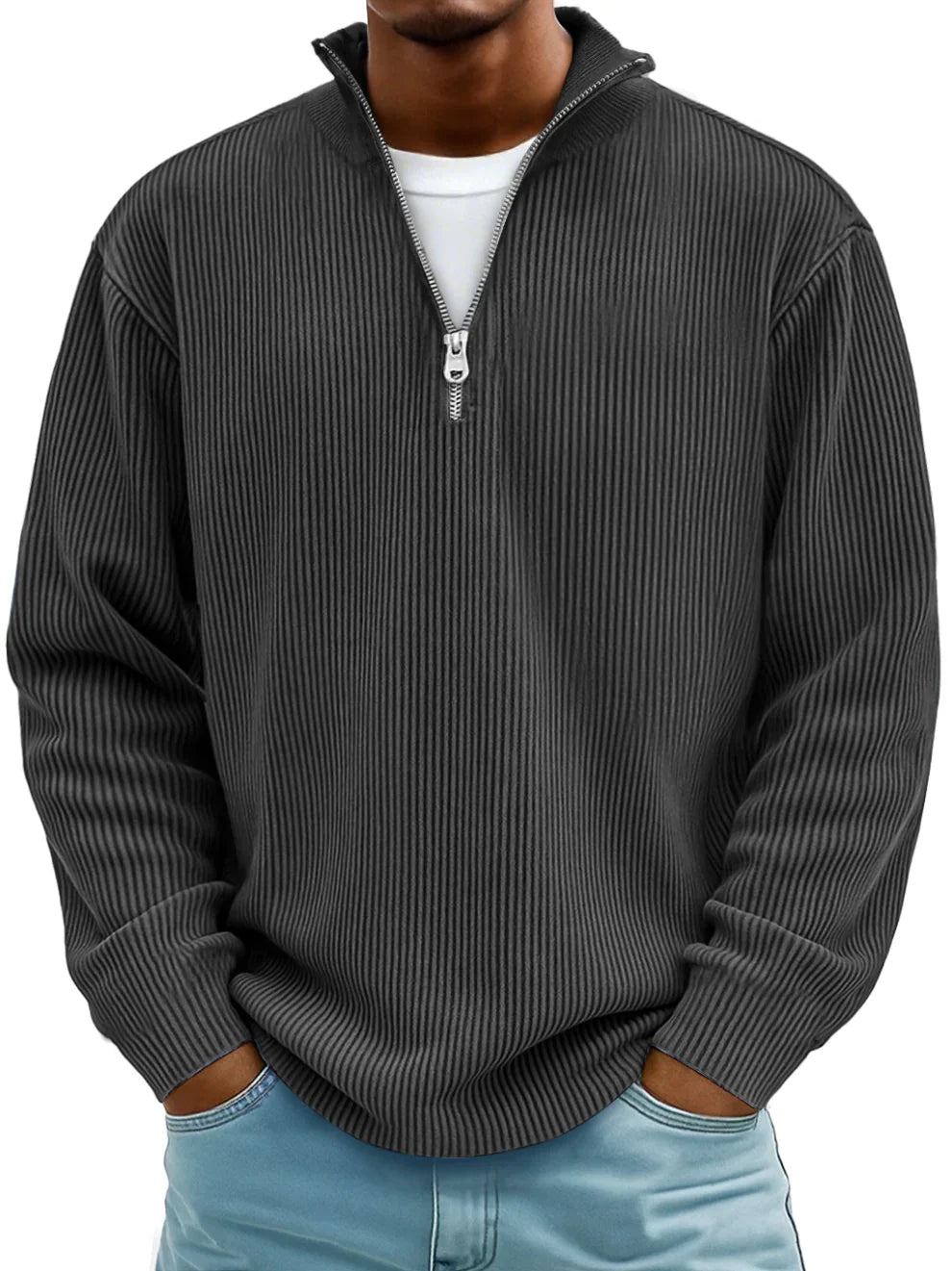 Novaya | Oliver Half-Zip Sweater