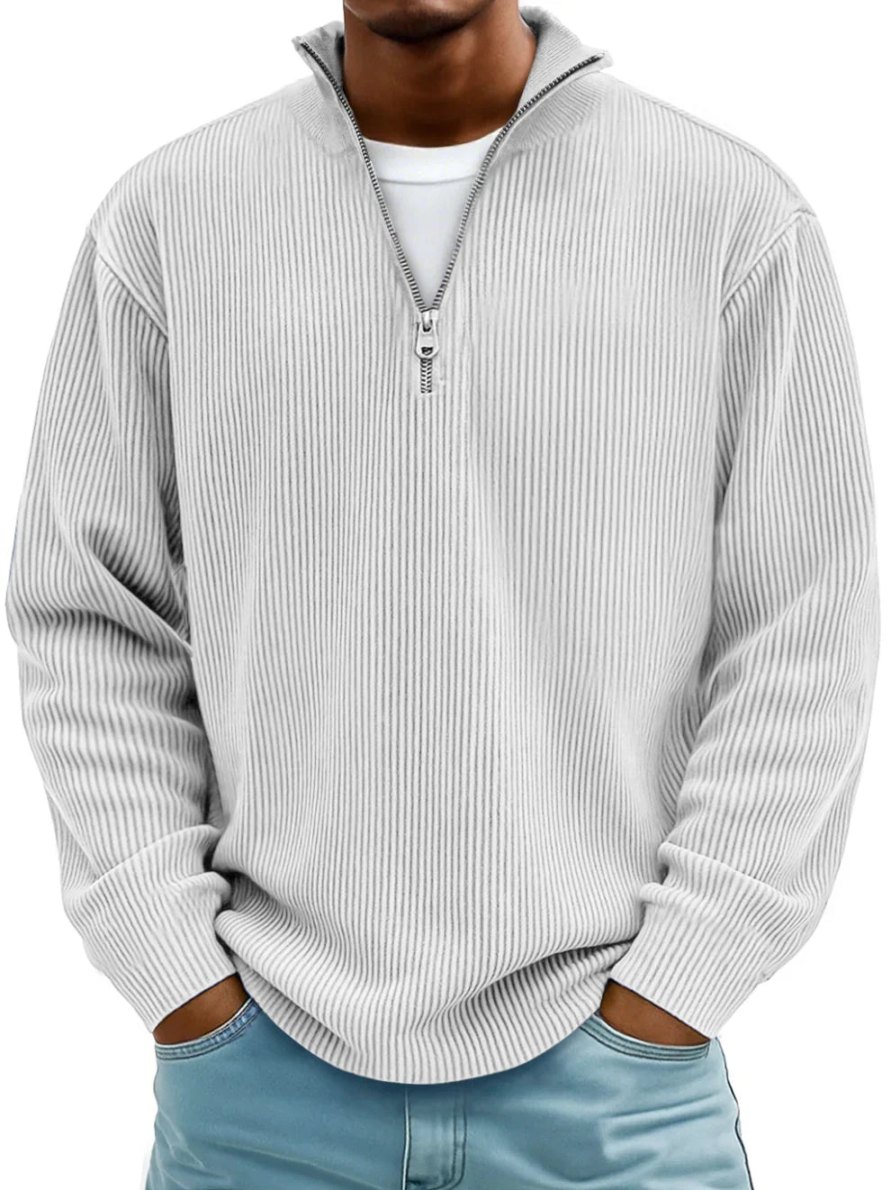 Novaya | Oliver Half-Zip Sweater