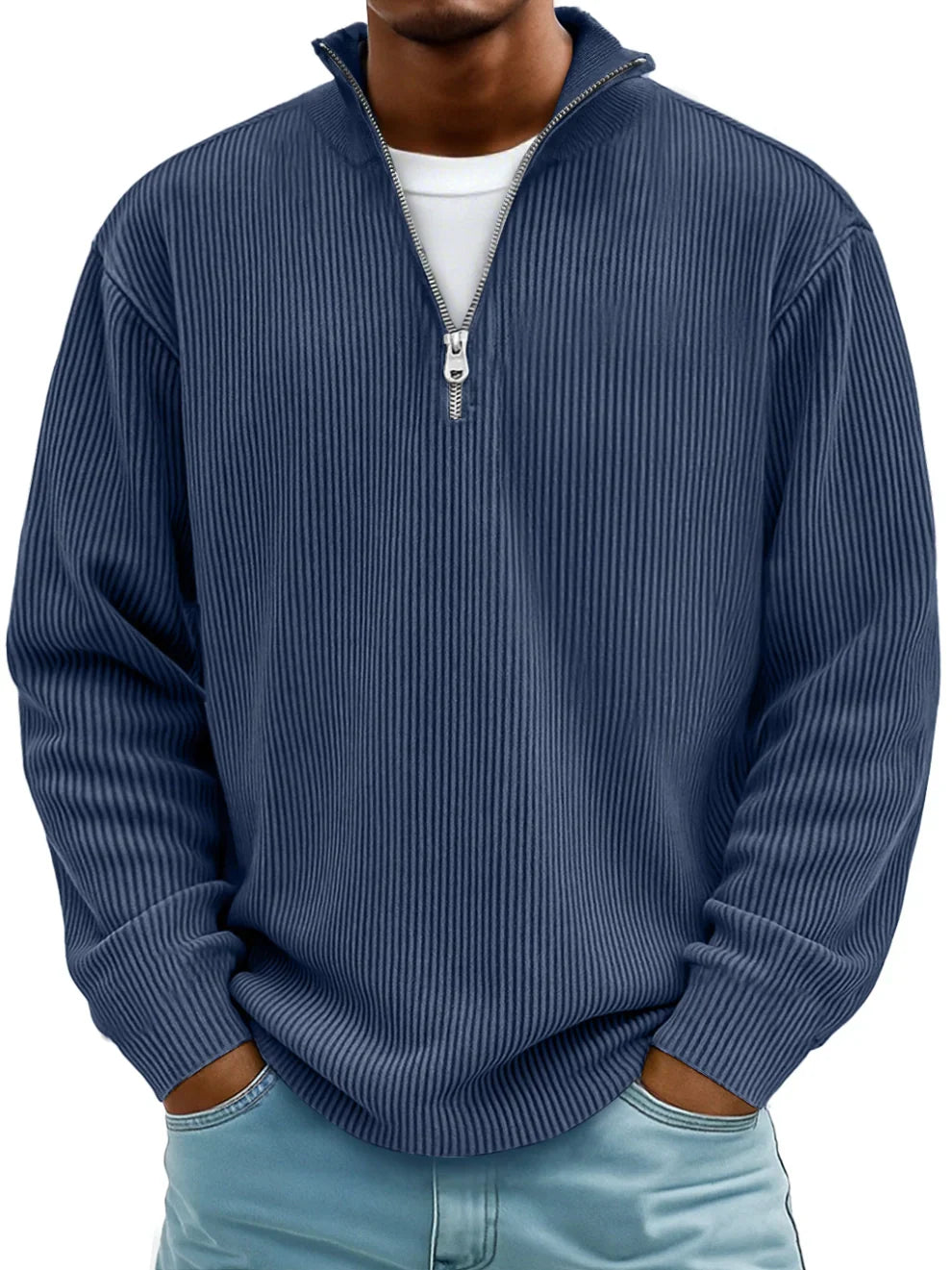 Novaya | Oliver Half-Zip Sweater