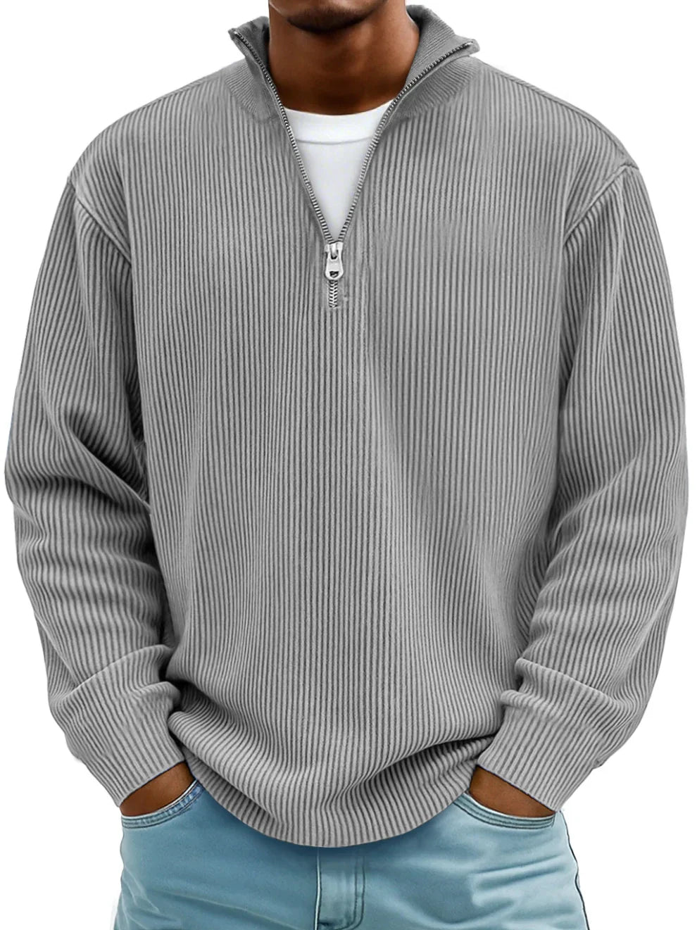 Novaya | Oliver Half-Zip Sweater