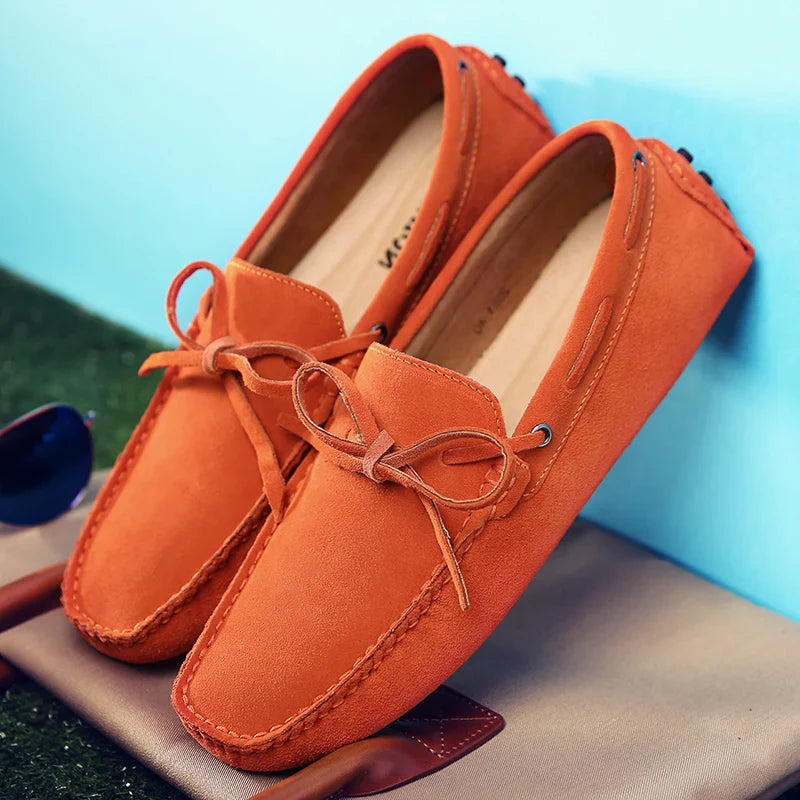 Novaya | Suede Summer Loafers