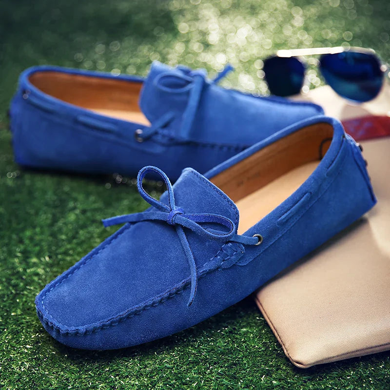 Novaya | Suede Summer Loafers