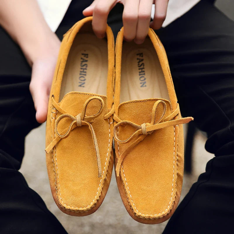 Novaya | Suede Summer Loafers