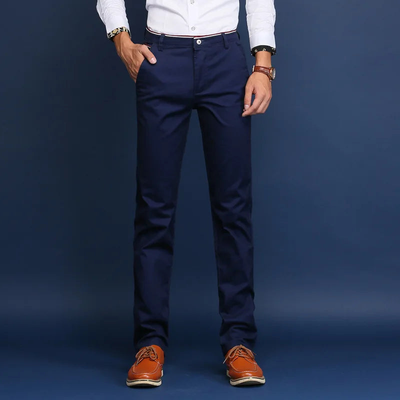 Novaya | Casual Chino Trousers