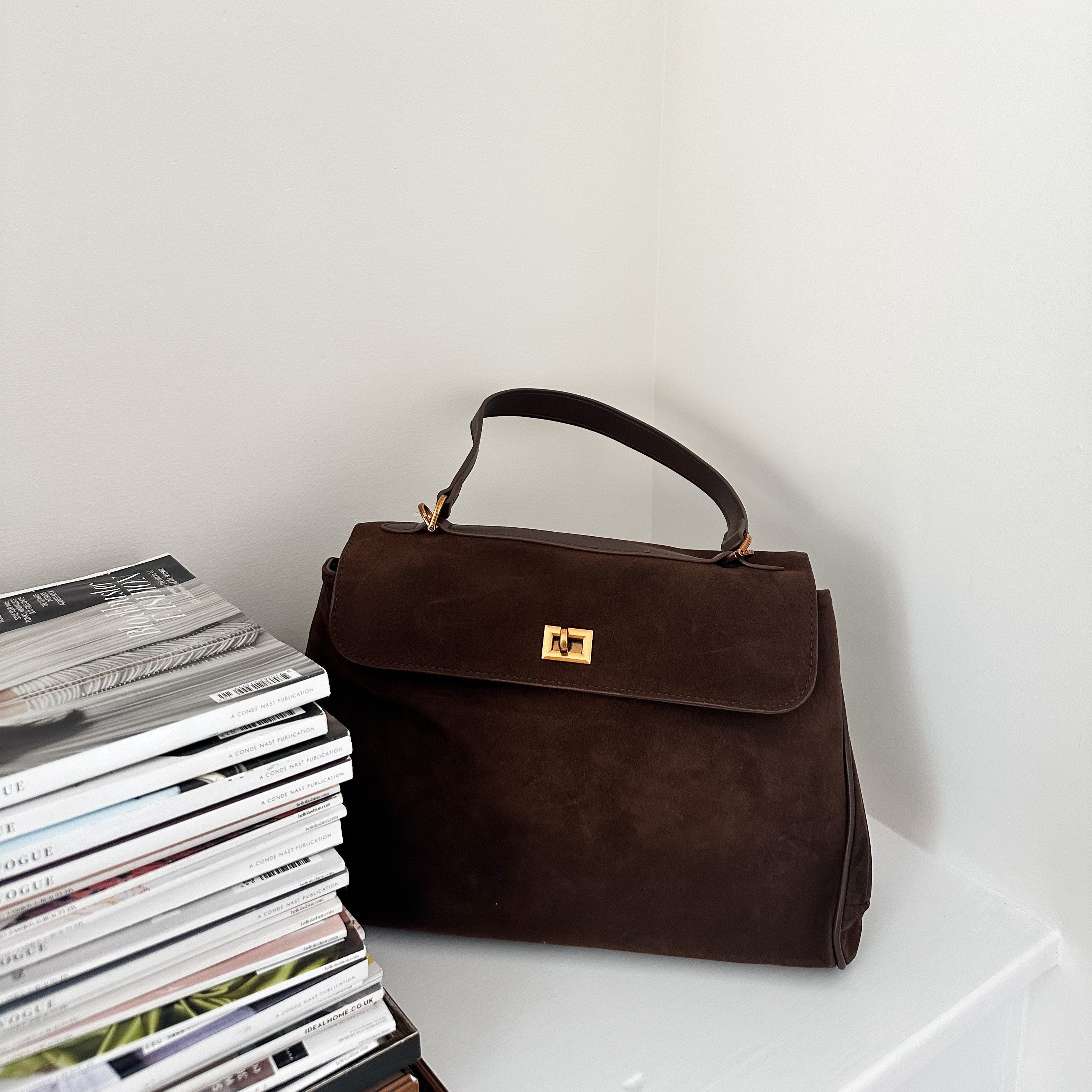 Novaya | Ciara Suede Bag