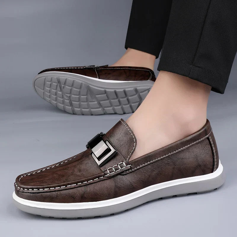 Novaya | Leather Loafers