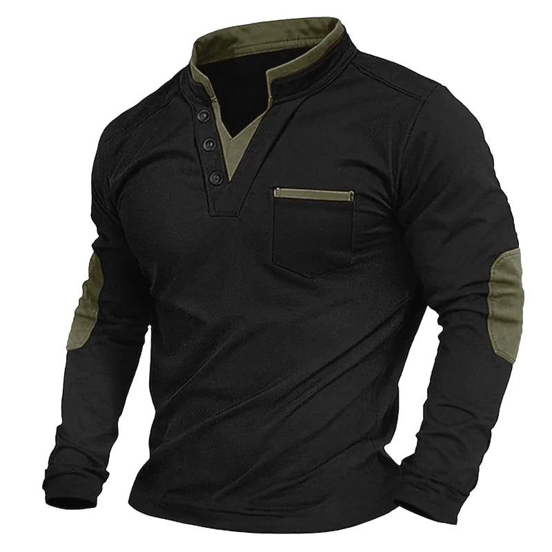Novaya | Lucas V-Neck Sweatshirt