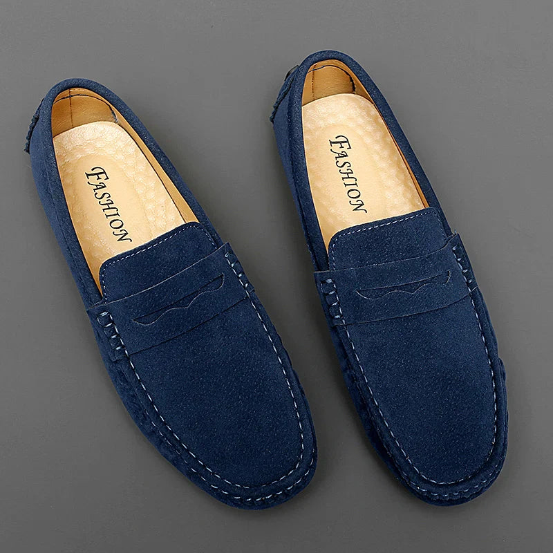 Novaya | Suede Loafers