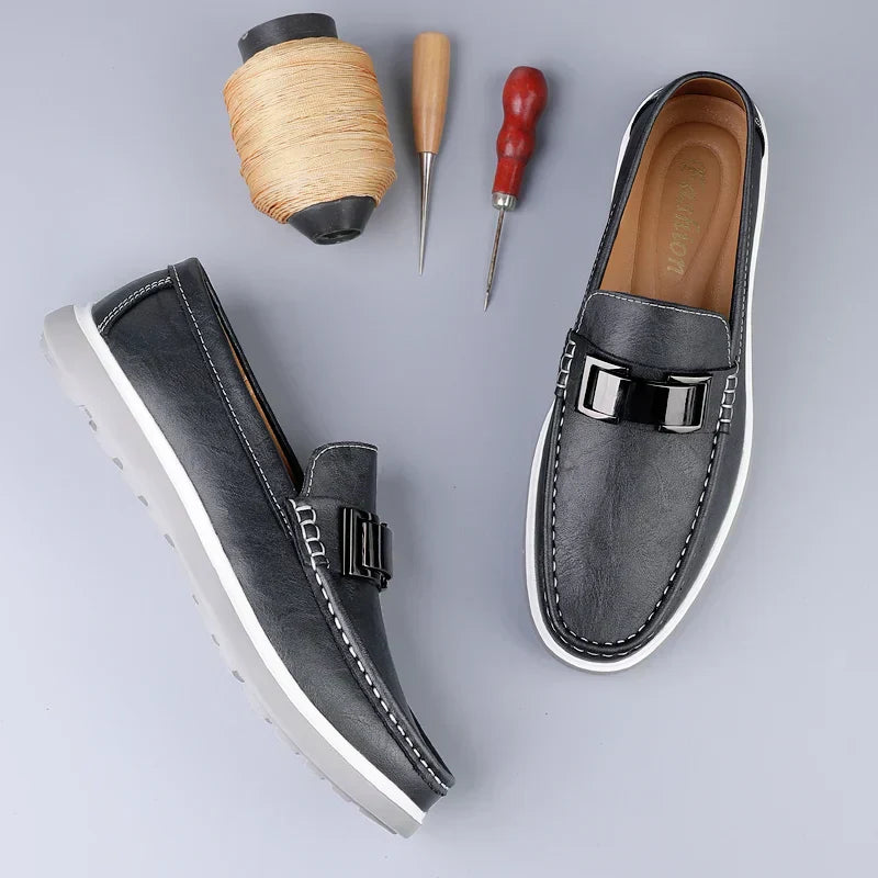 Novaya | Leather Loafers