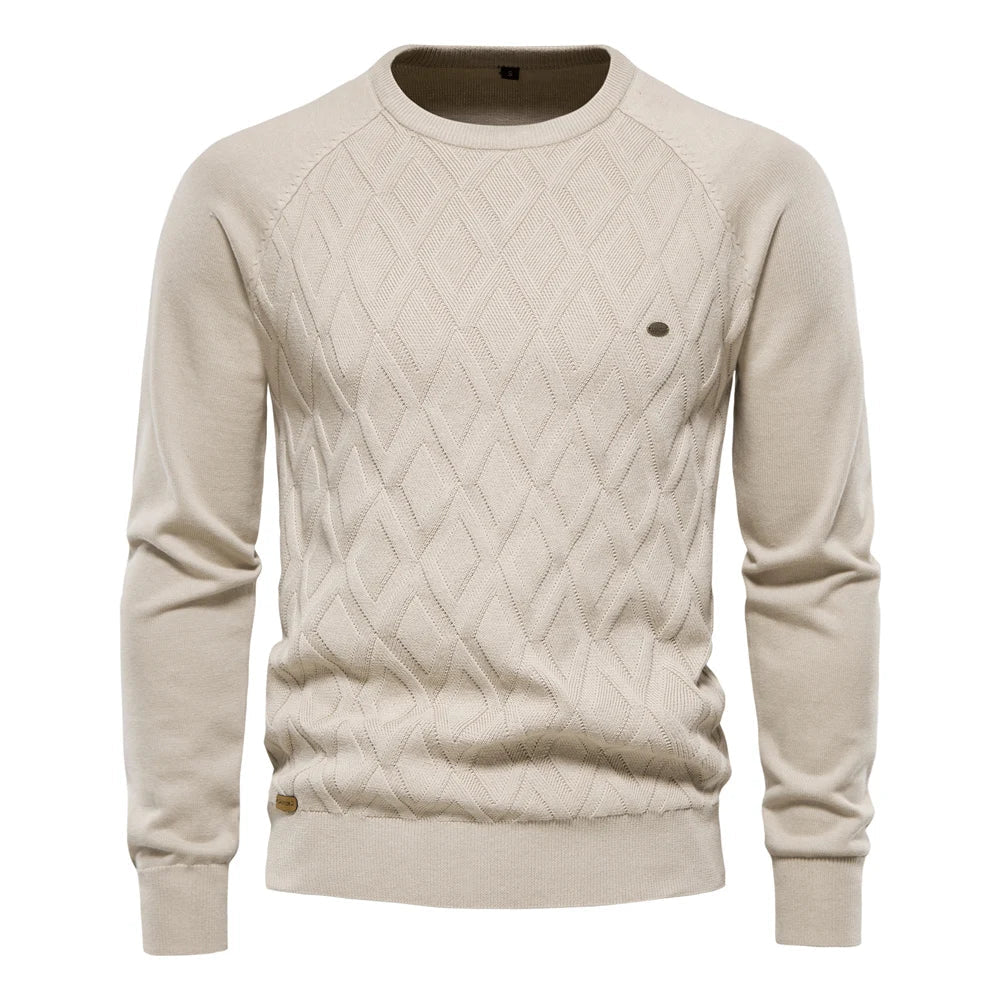 Lavenir™ | Men's Diamond Pattern Sweater