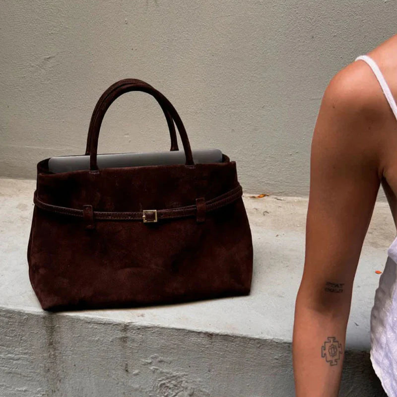 Novaya | Amelia Suede Bag