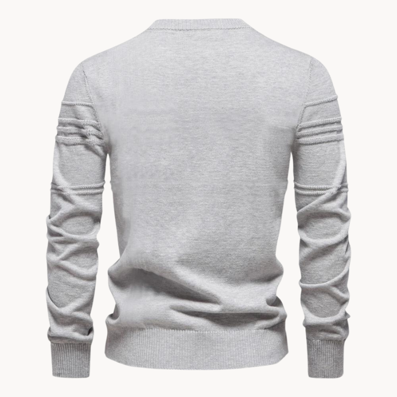 Thomas | Stylish Men's Pullover with Check Design