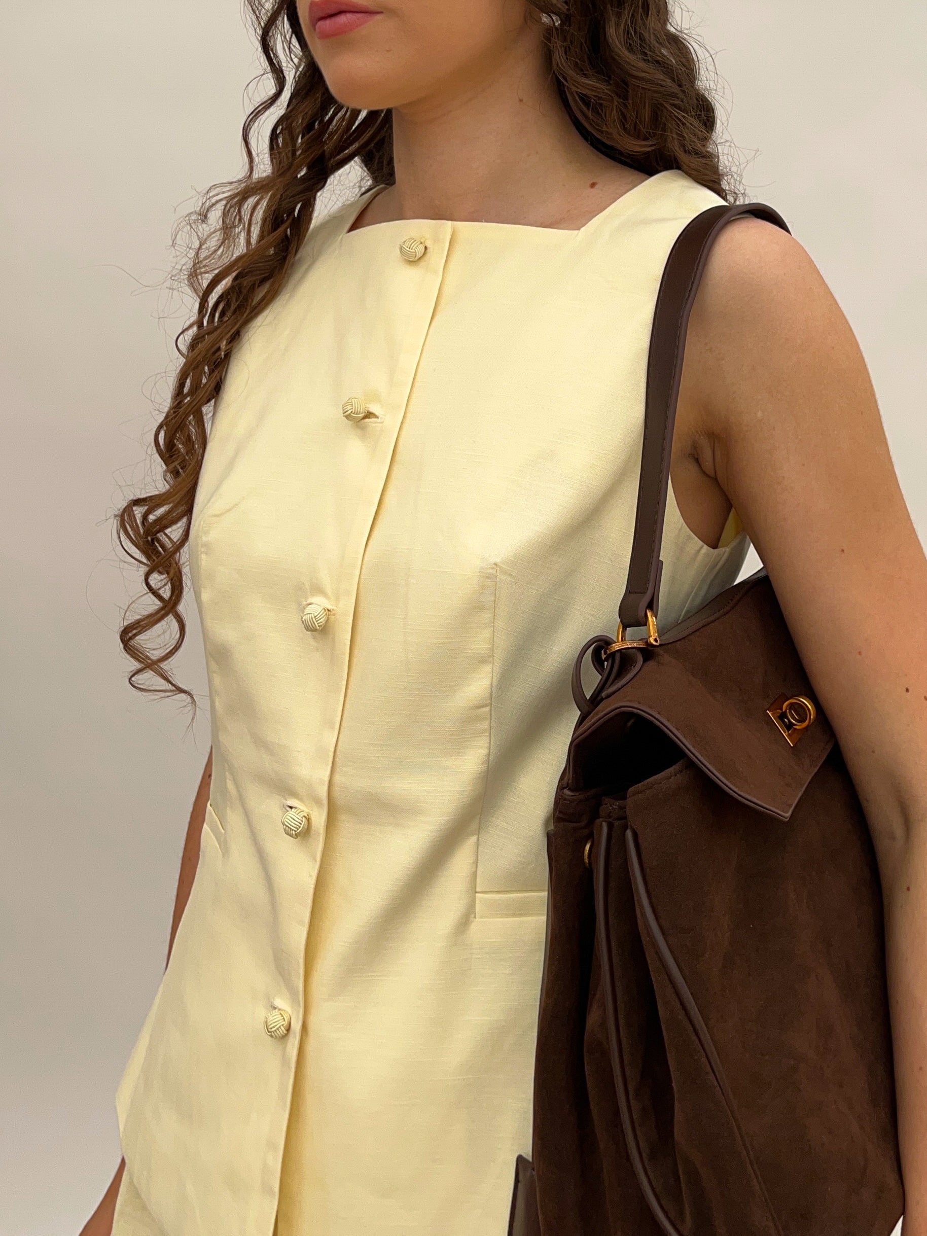 Novaya | Ciara Suede Bag