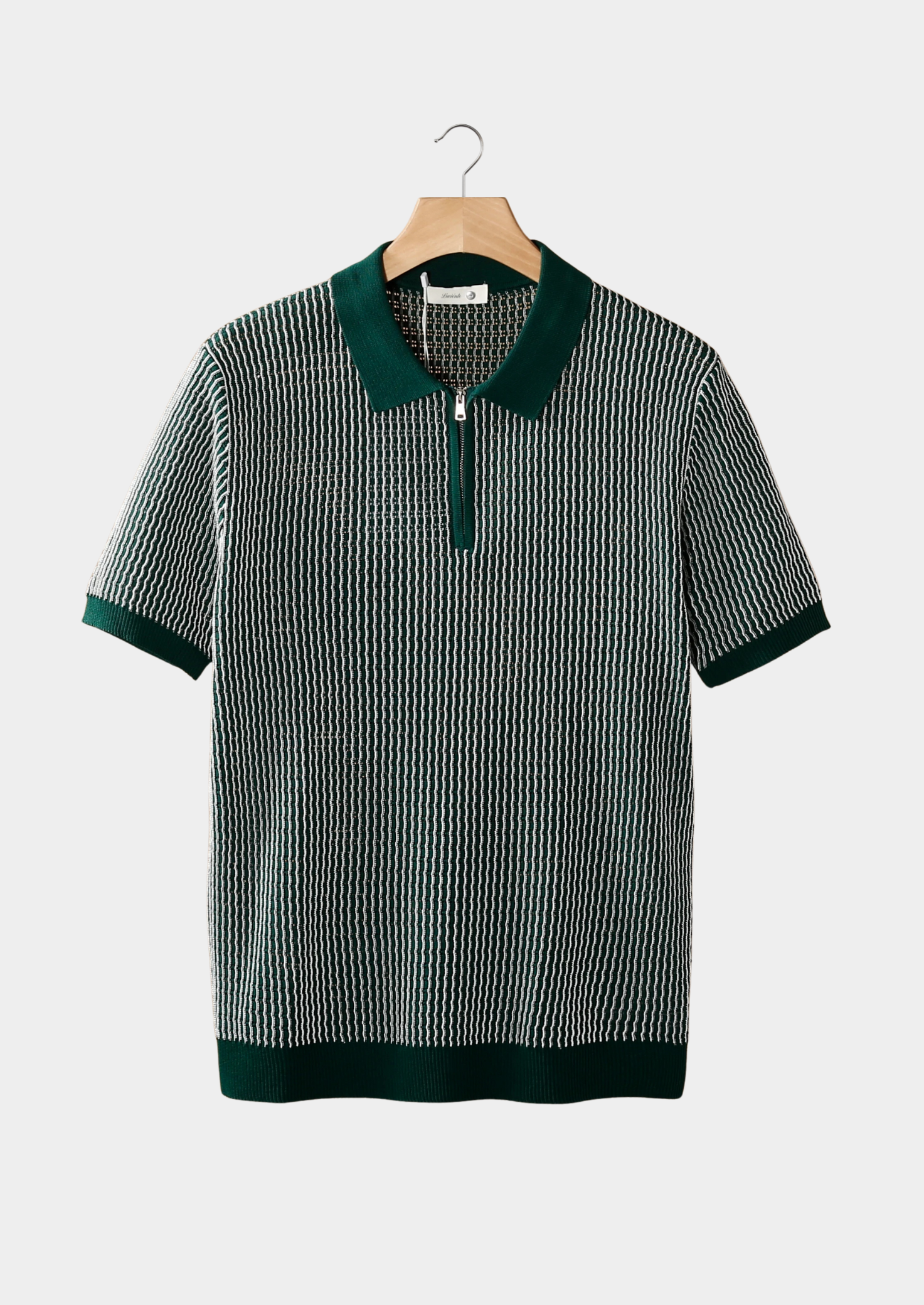Novaya | Linear Zip Polo