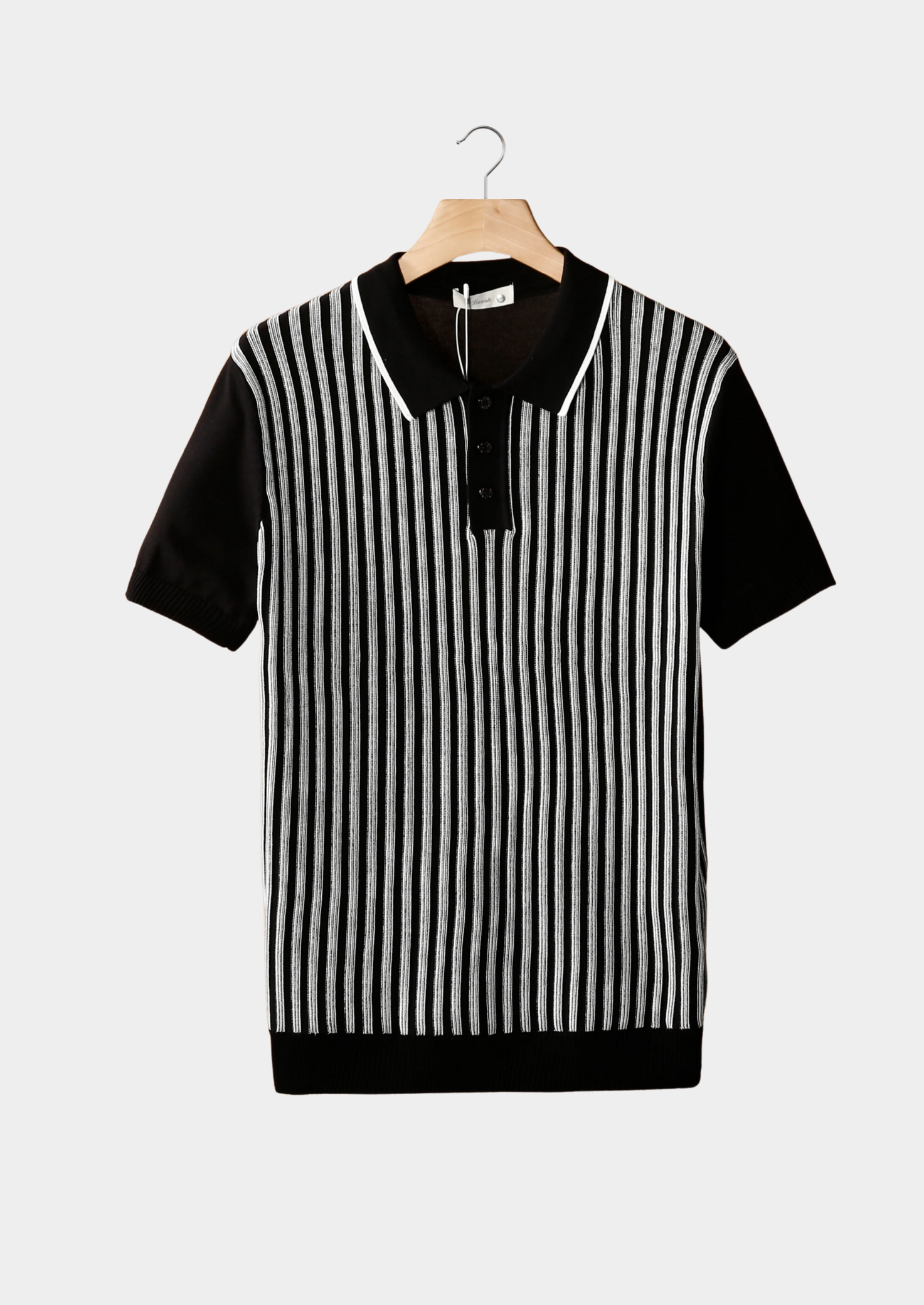 Novaya | Vertical Stripe Polo