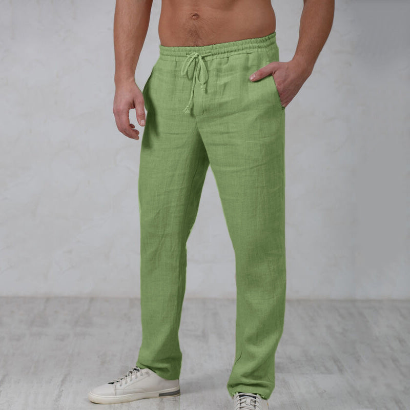 Novaya | Lightweight Linen Pants