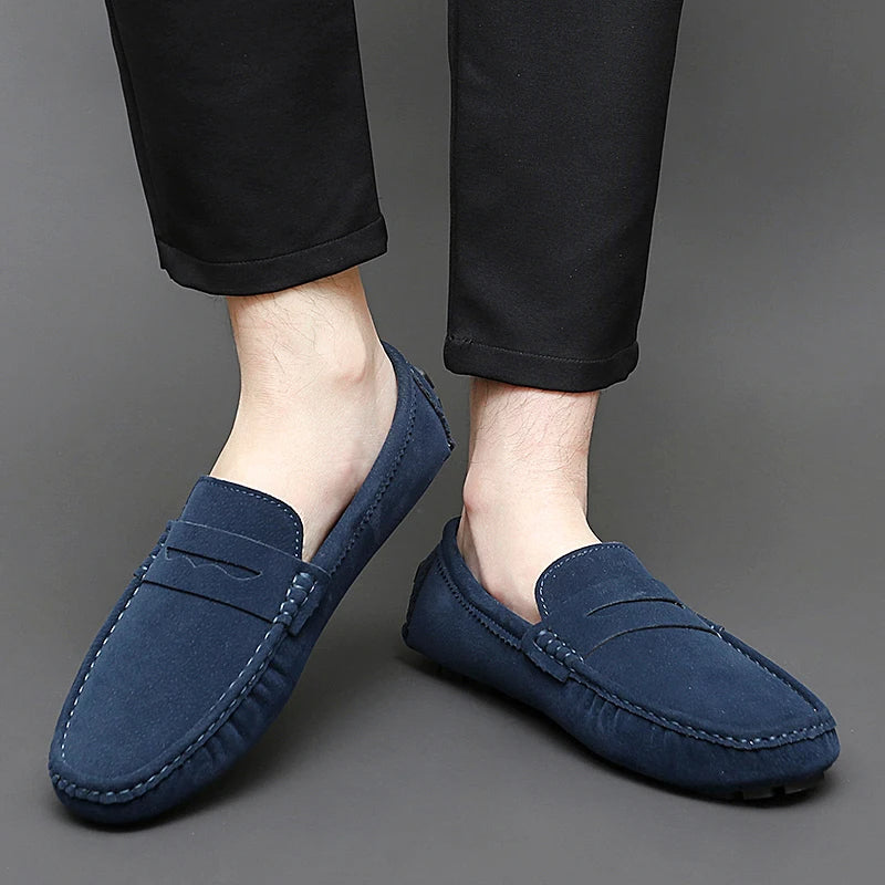 Novaya | Suede Loafers