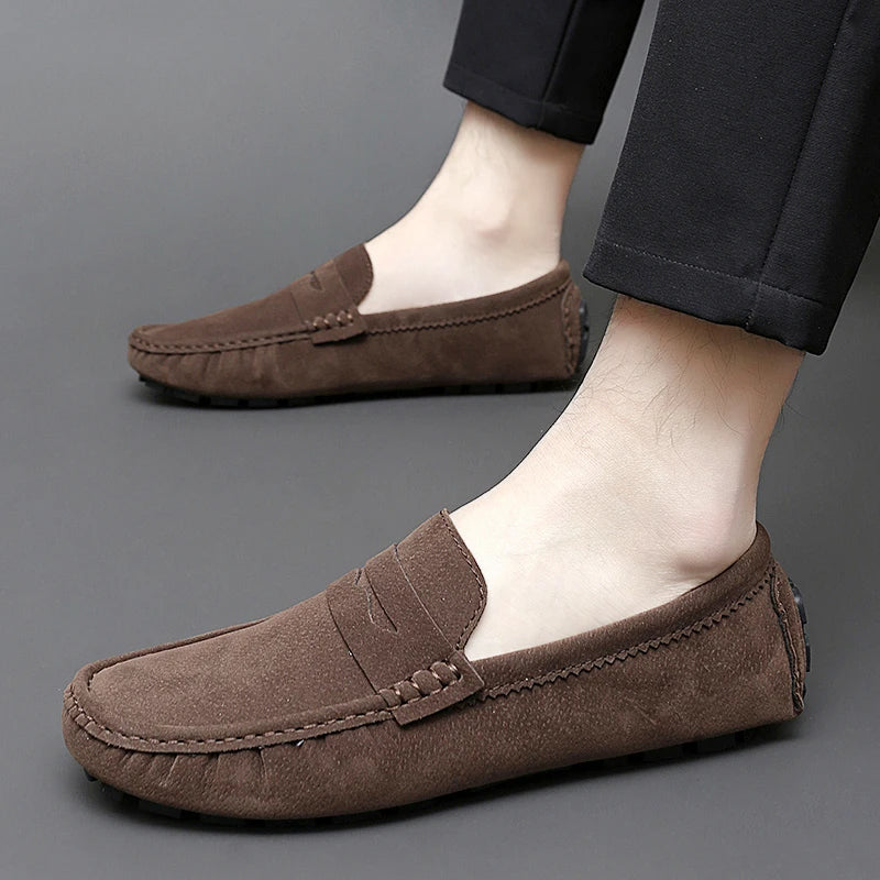 Novaya | Suede Loafers