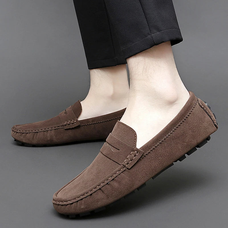 Novaya | Suede Loafers