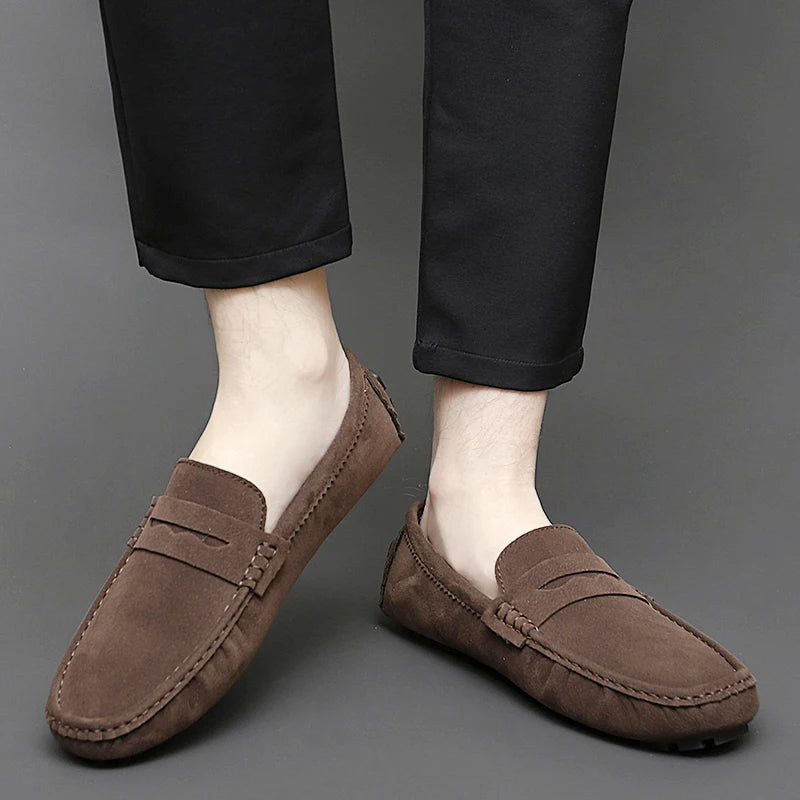 Novaya | Suede Loafers