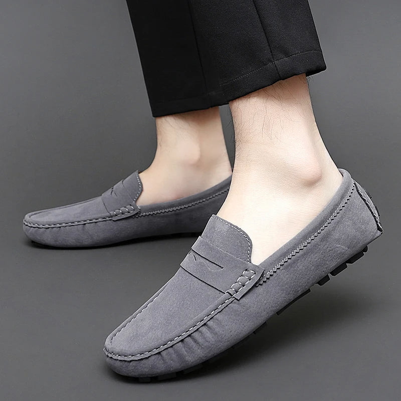 Novaya | Suede Loafers