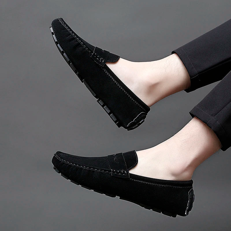 Novaya | Suede Loafers