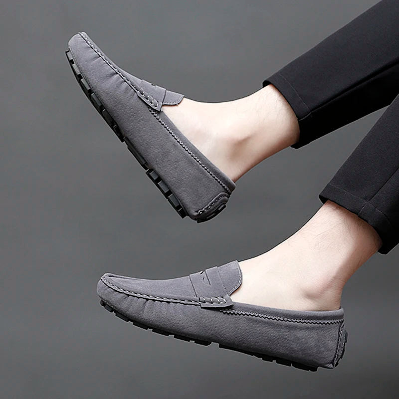 Novaya | Suede Loafers