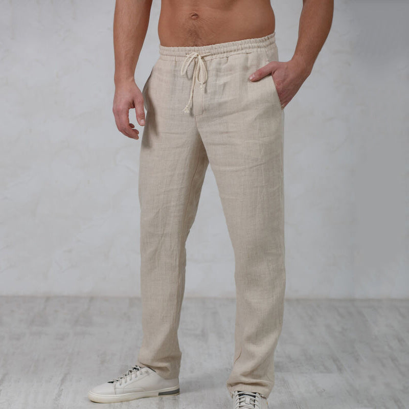 Novaya | Lightweight Linen Pants