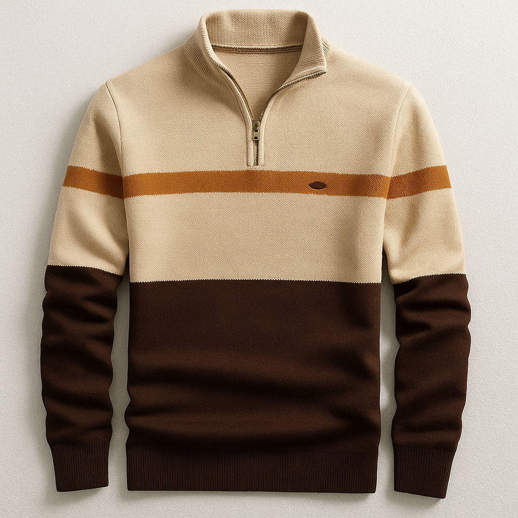 Elston | Classic Half-Zip Sweater