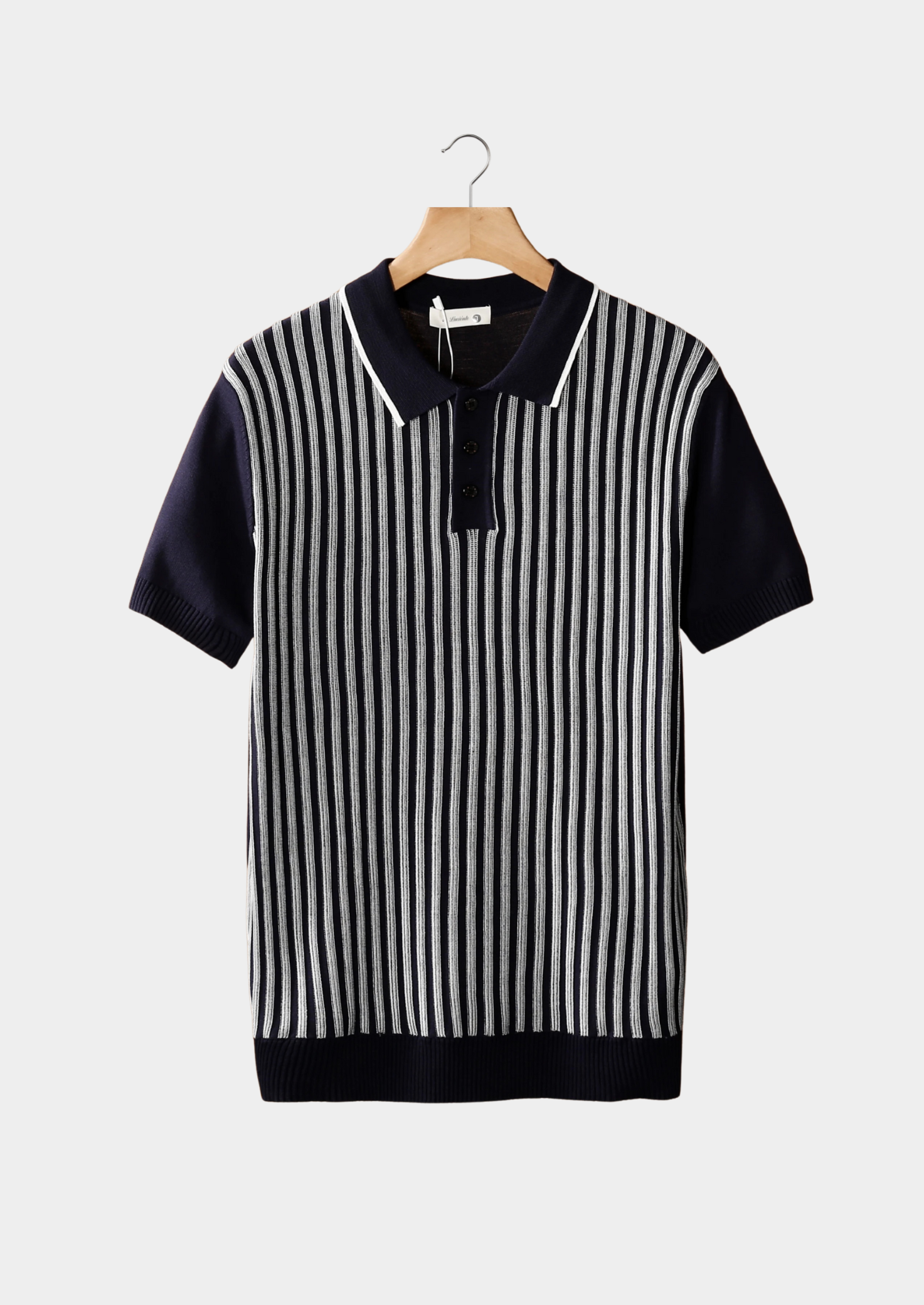Novaya | Vertical Stripe Polo