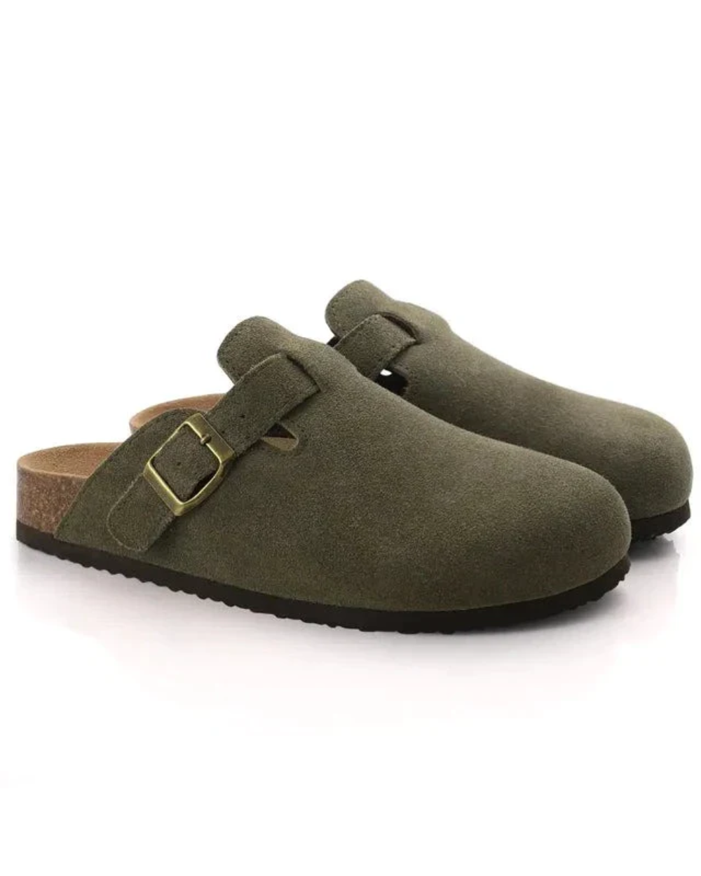 Novaya | Oxford Suede Clogs