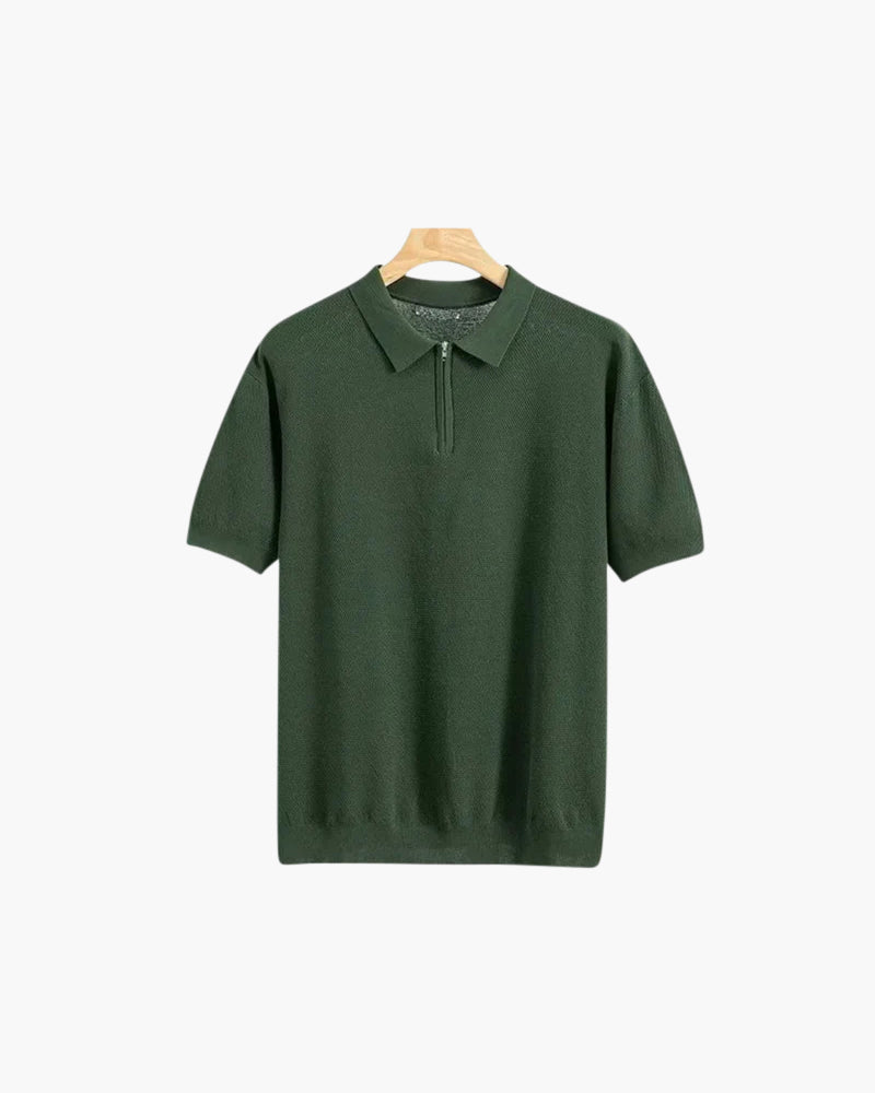 Novaya | Coastal Zip Polo