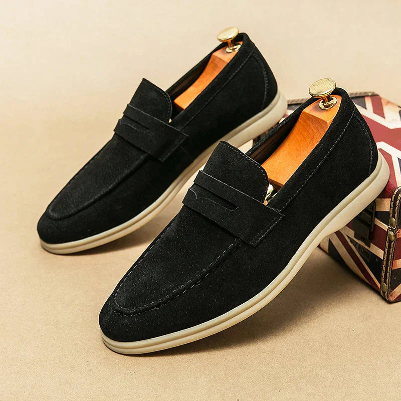 Novaya | Chic Suede Loafers