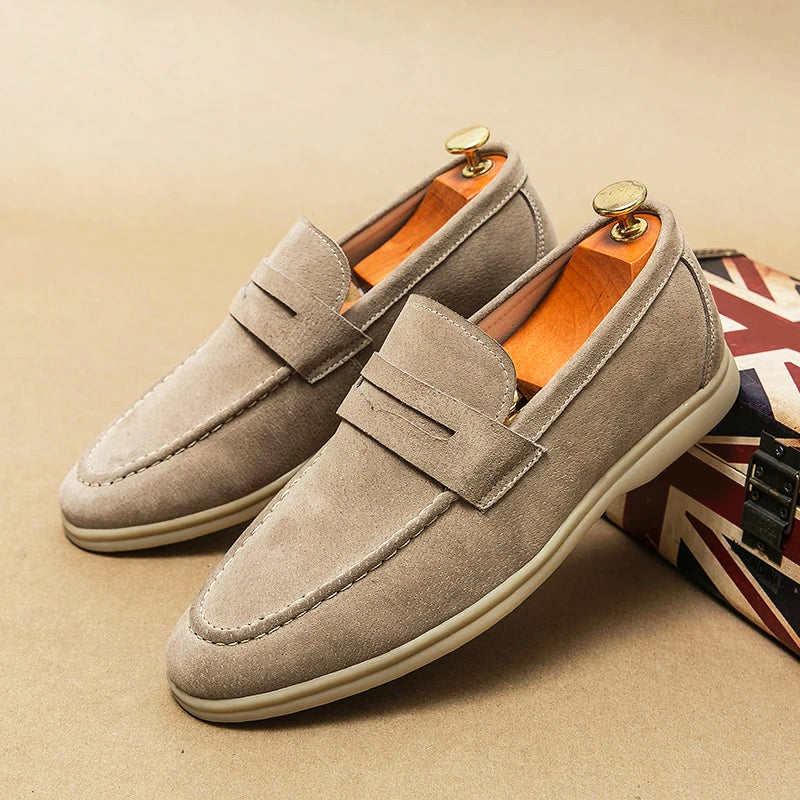 Novaya | Chic Suede Loafers