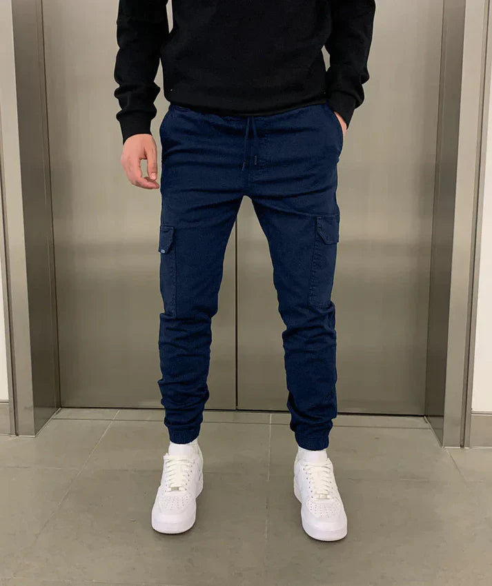 Novaya | Relaxed Fit Cargo Trousers
